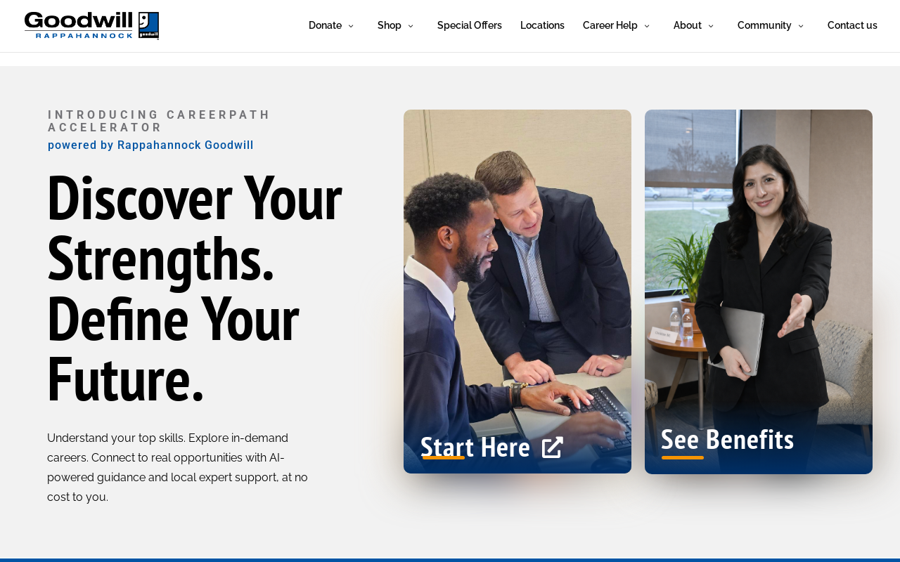 Goodwill Store - Cosner's Corner website preview