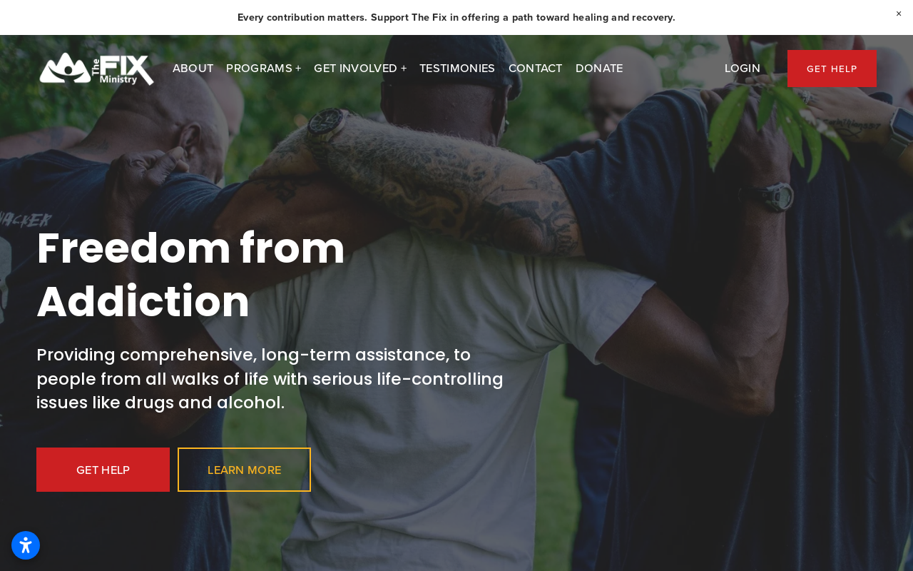 The Fix Thrift website preview