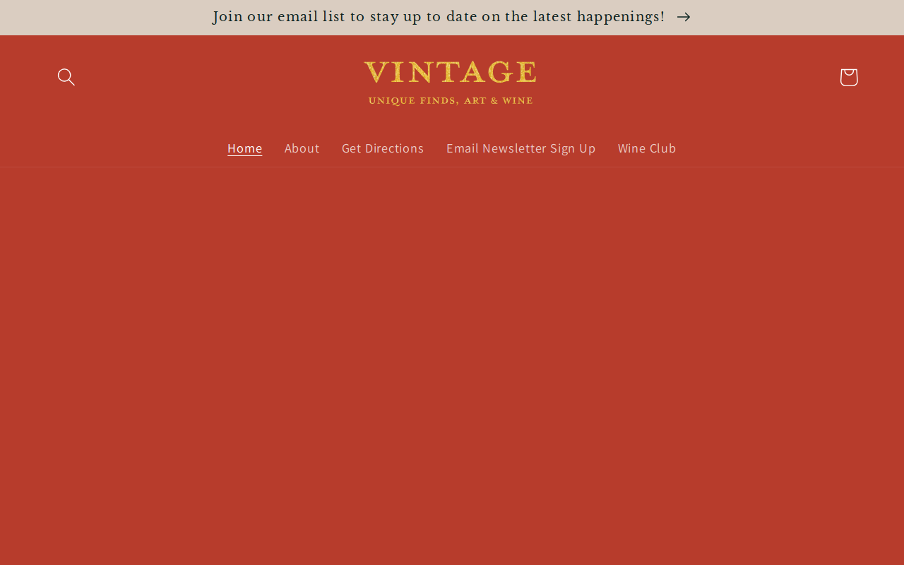 Vintage website preview