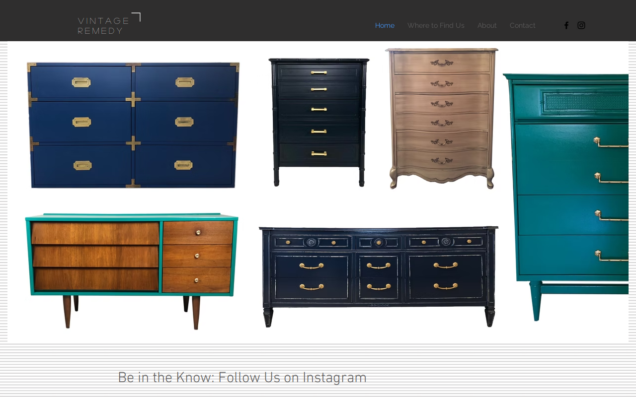 Vintage Remedy website preview