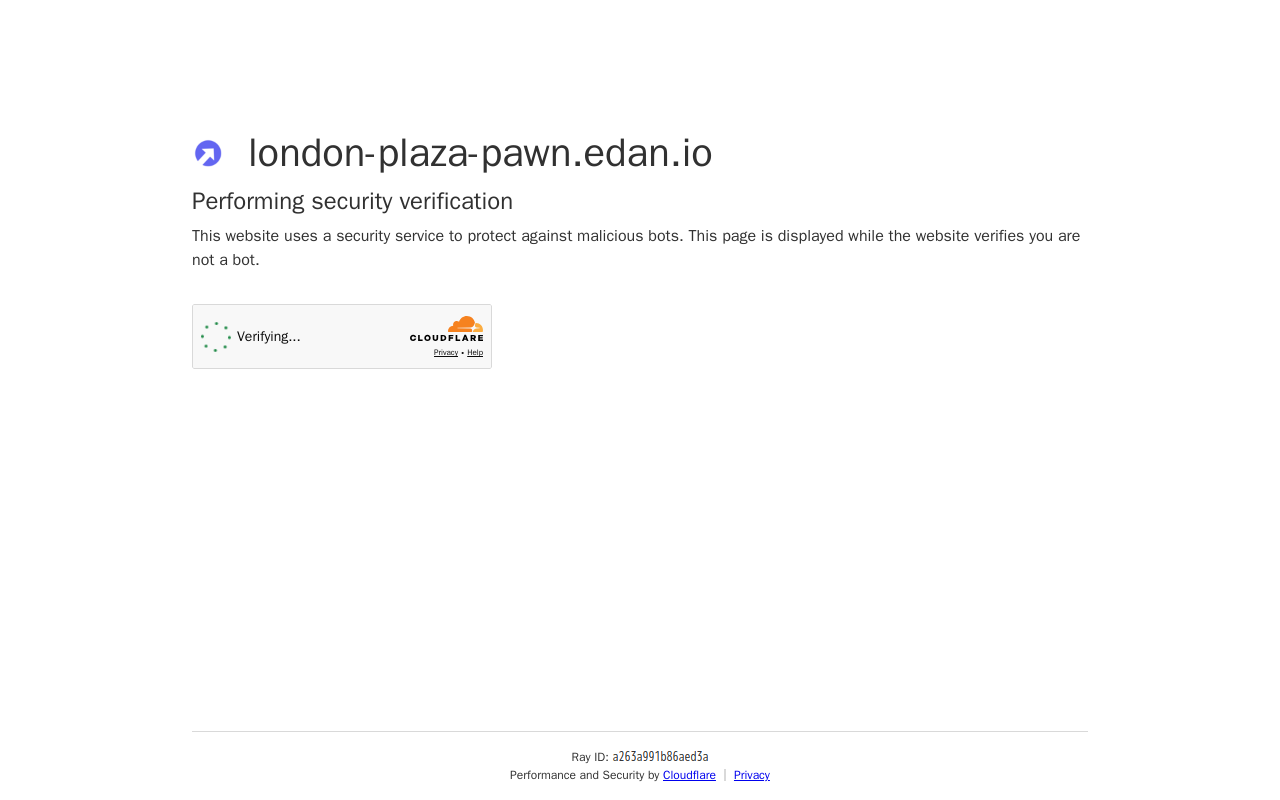 London Plaza Pawn website preview
