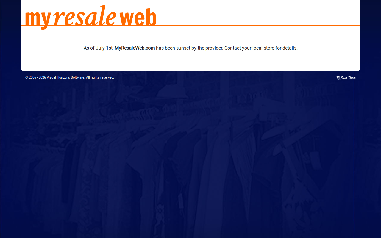 Langley Thrift Shop website preview