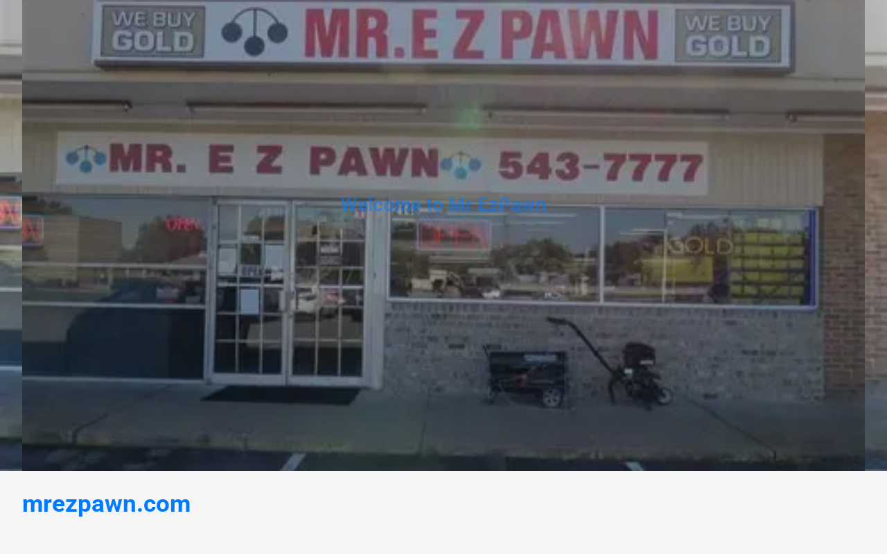 Mr EZ Pawn website preview