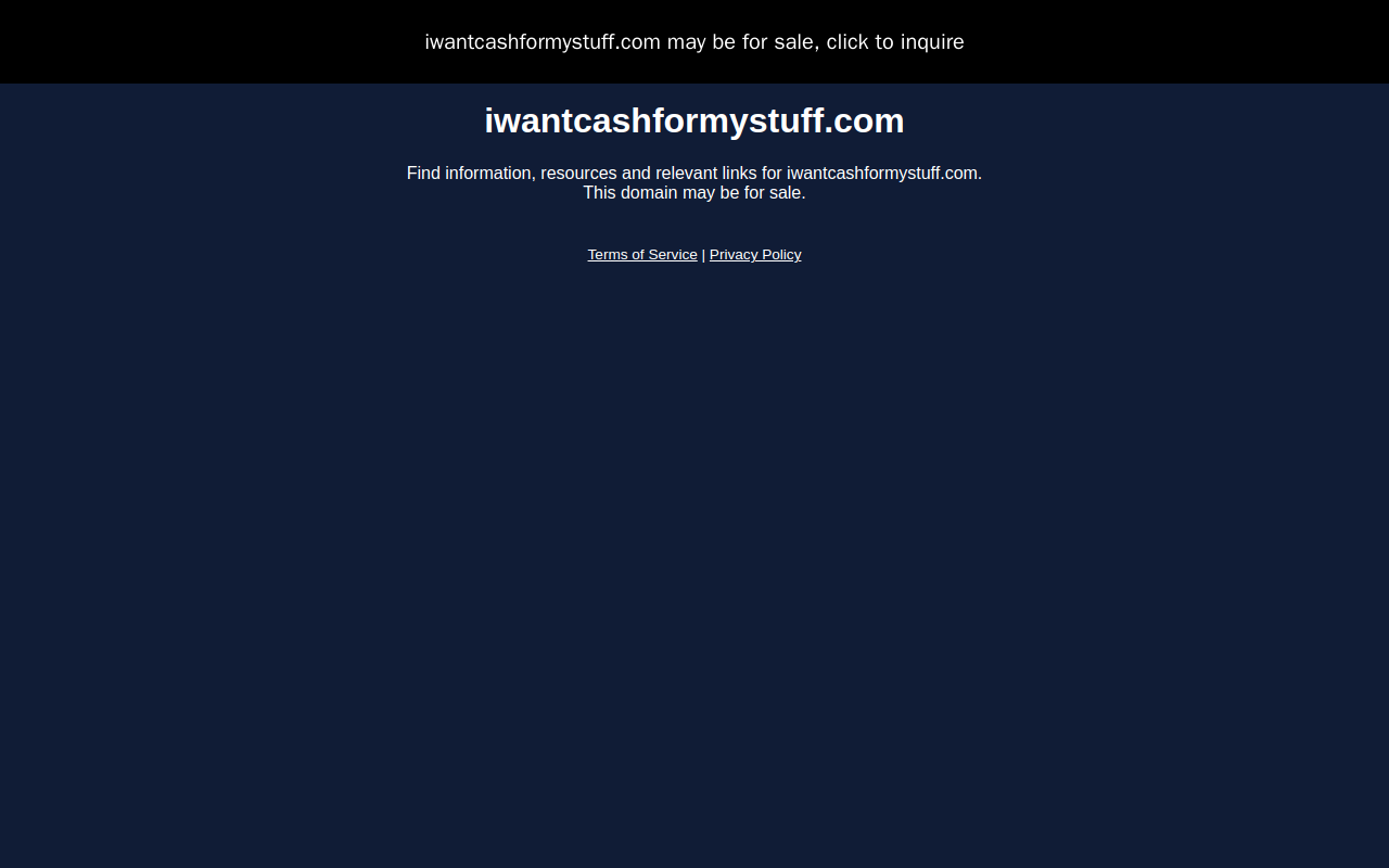 Cash for Collectibles website preview
