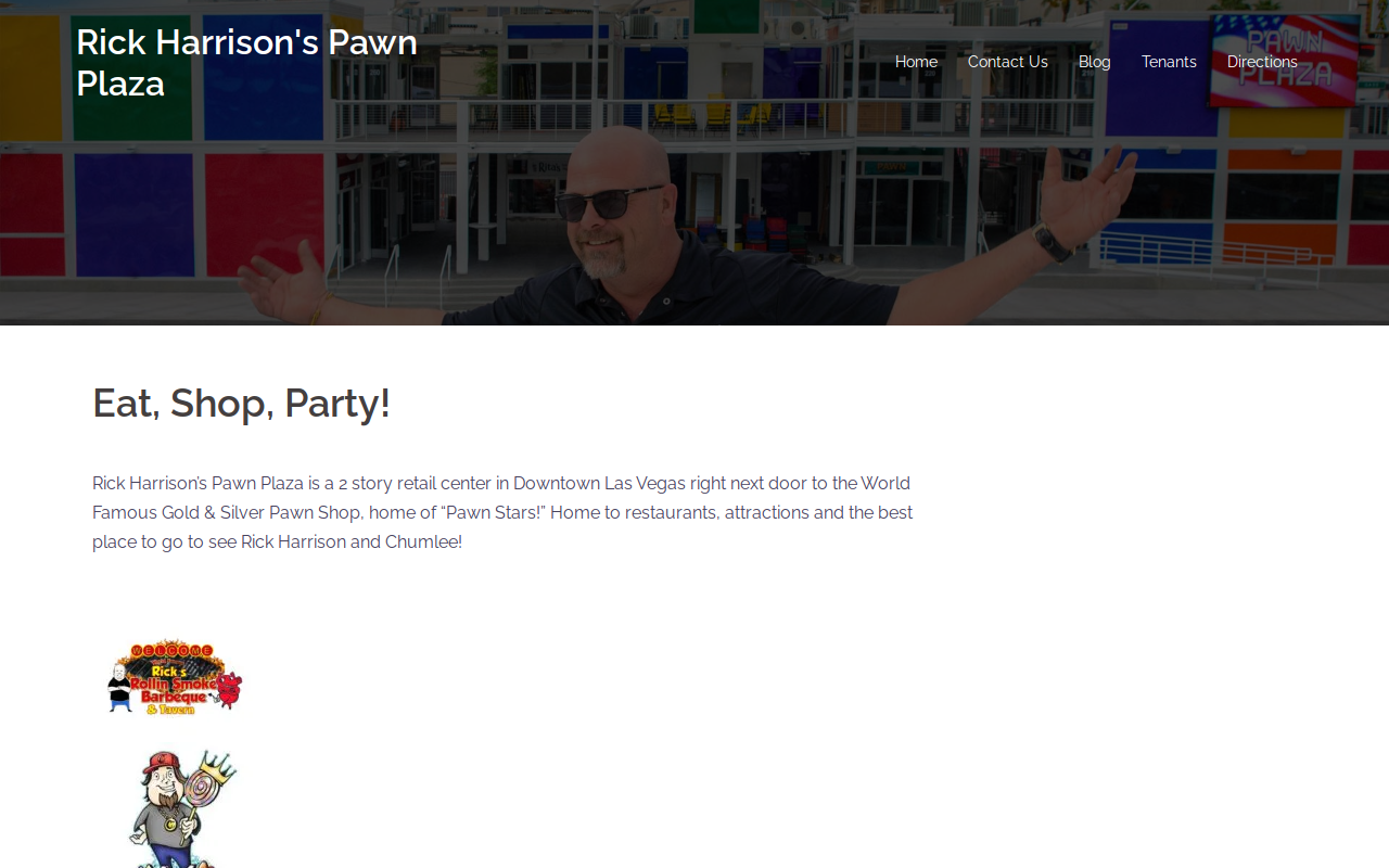 Pawn Plaza website preview