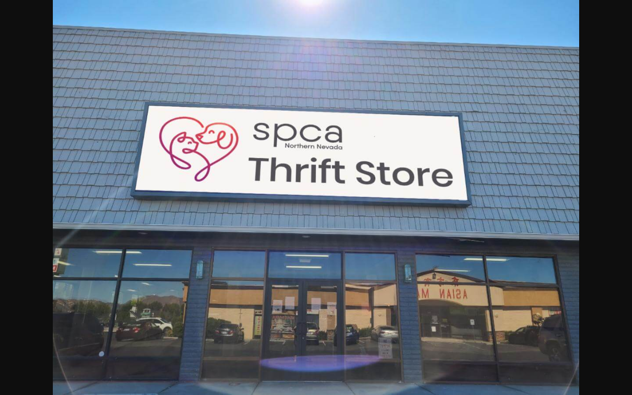 SPCA Thrift Store website preview