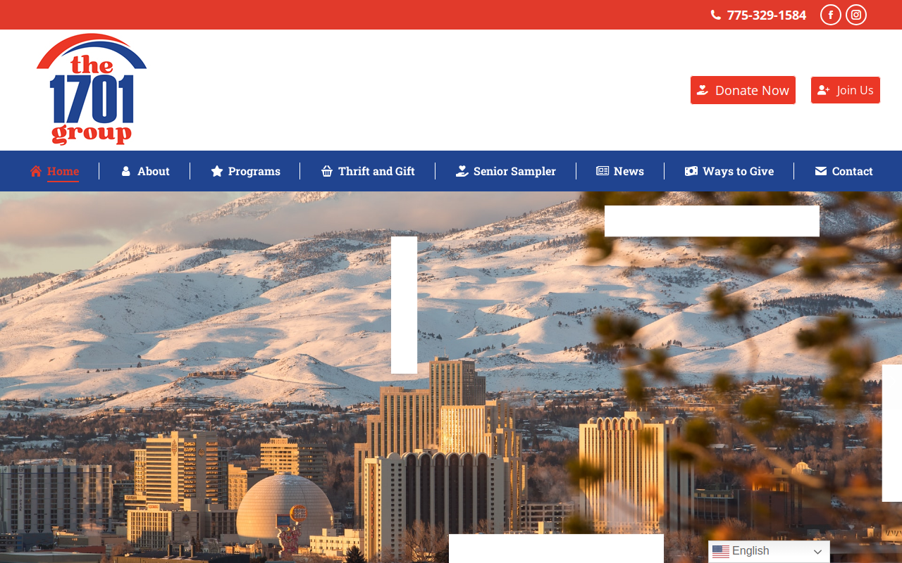 The 1701 Group website preview