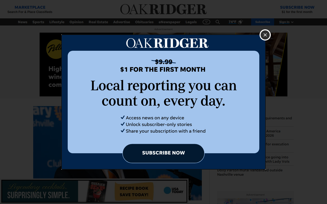 Oakridge Pawn Shop website preview