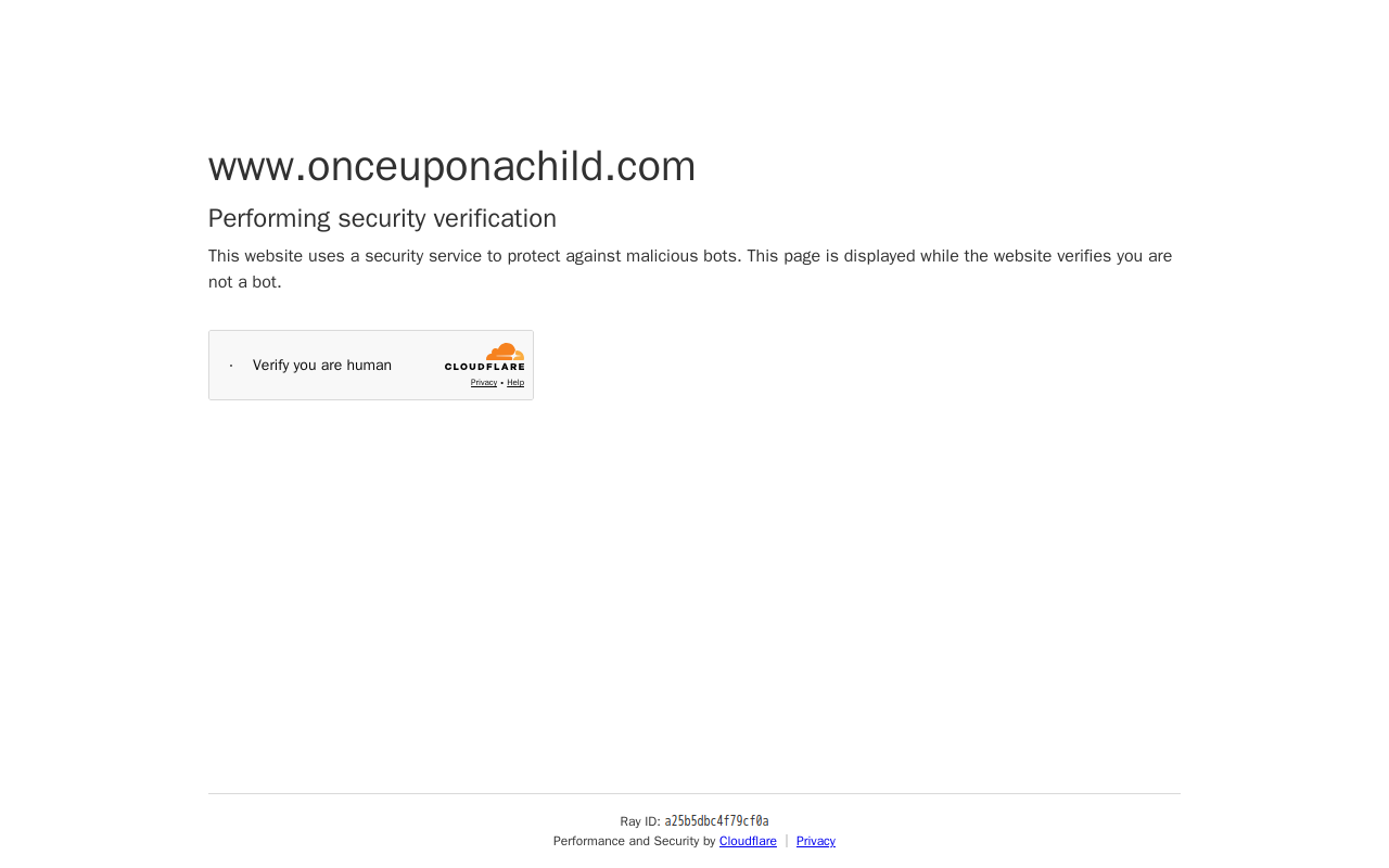 Once Upon A Child website preview