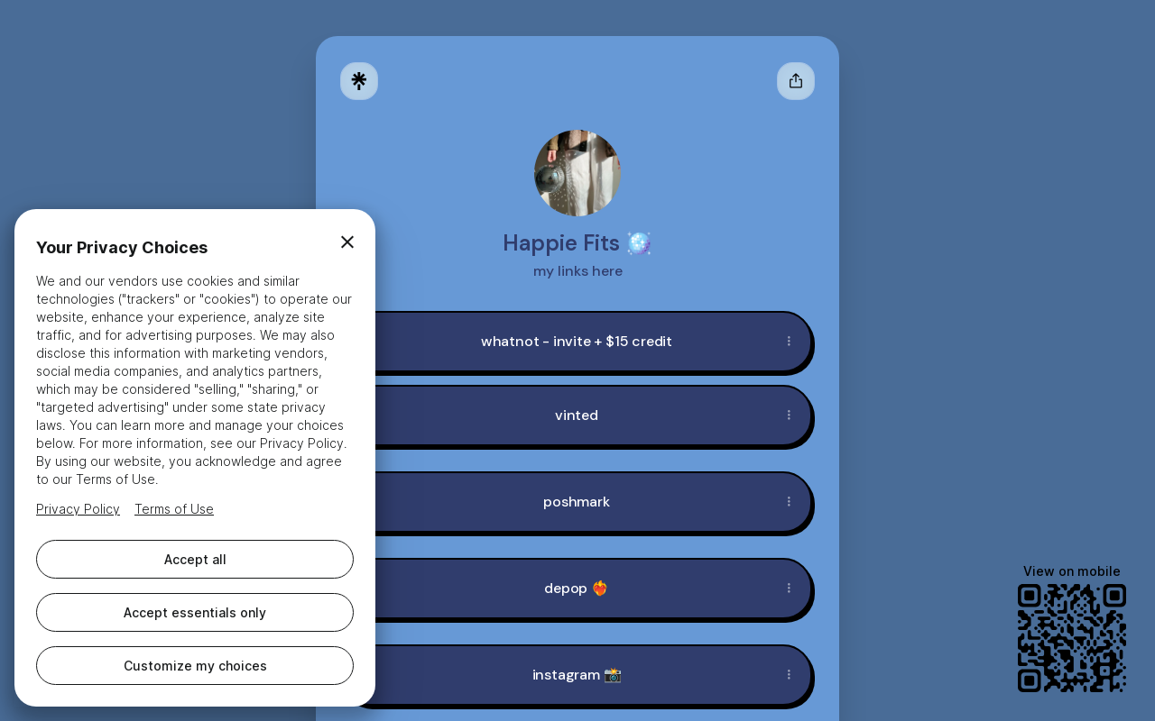 Happie Fits website preview