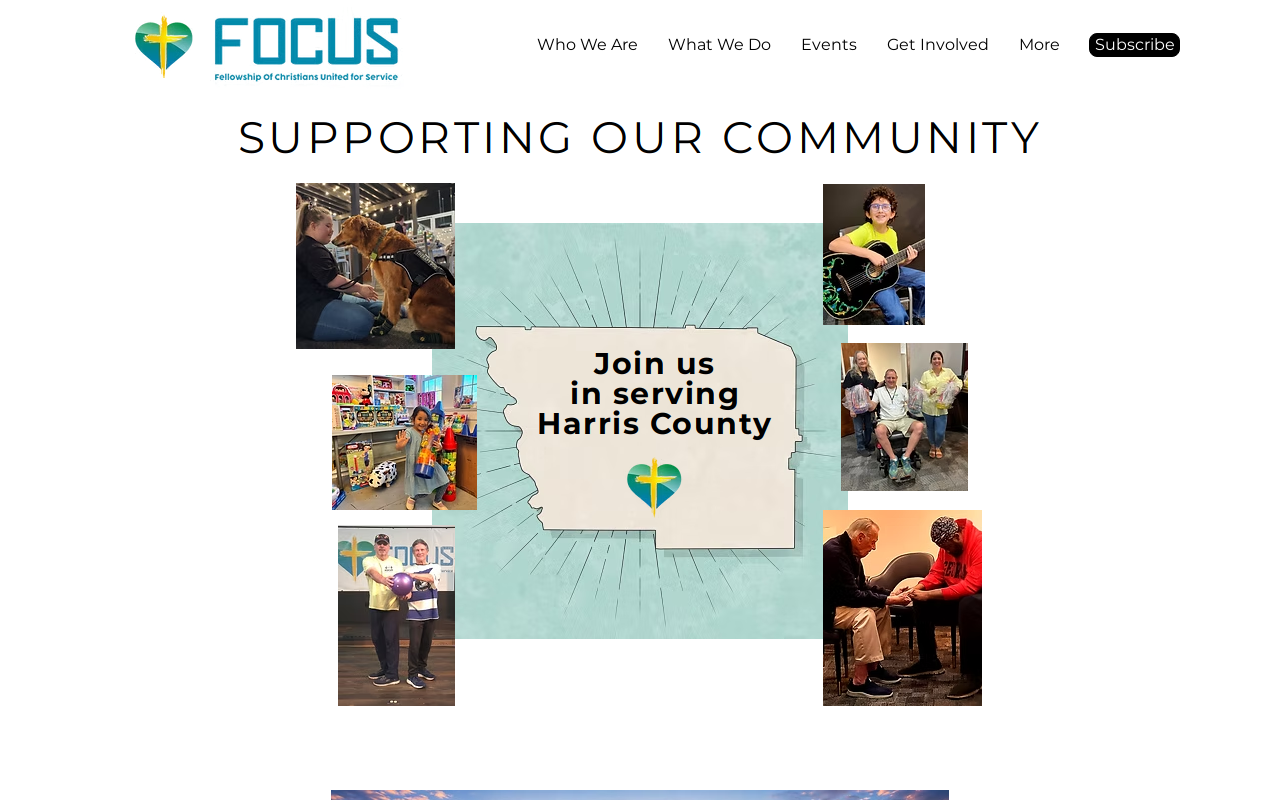 Focus Ministries website preview