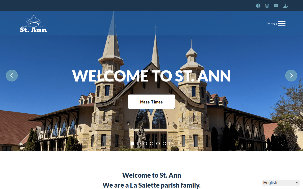 St. Vincent De Paul Thrift Store - Marietta website preview