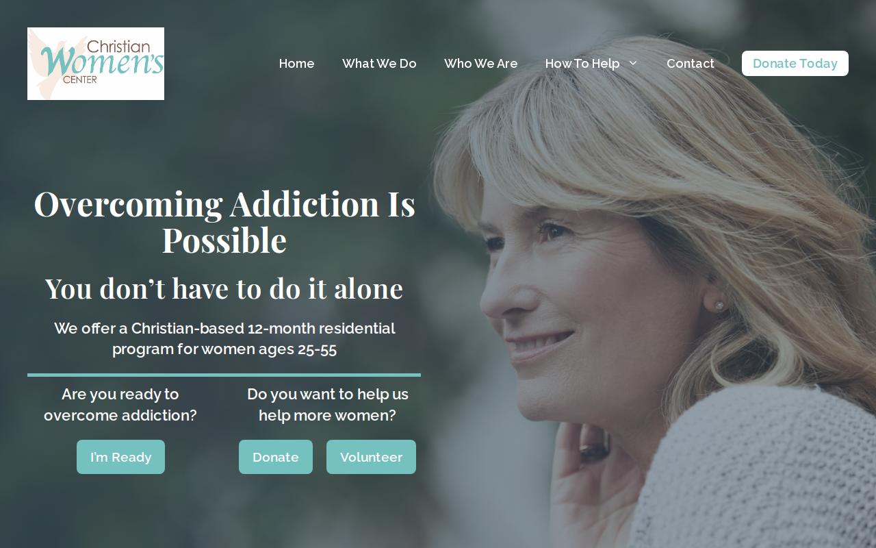 Christian Women's Center Thrift Store website preview