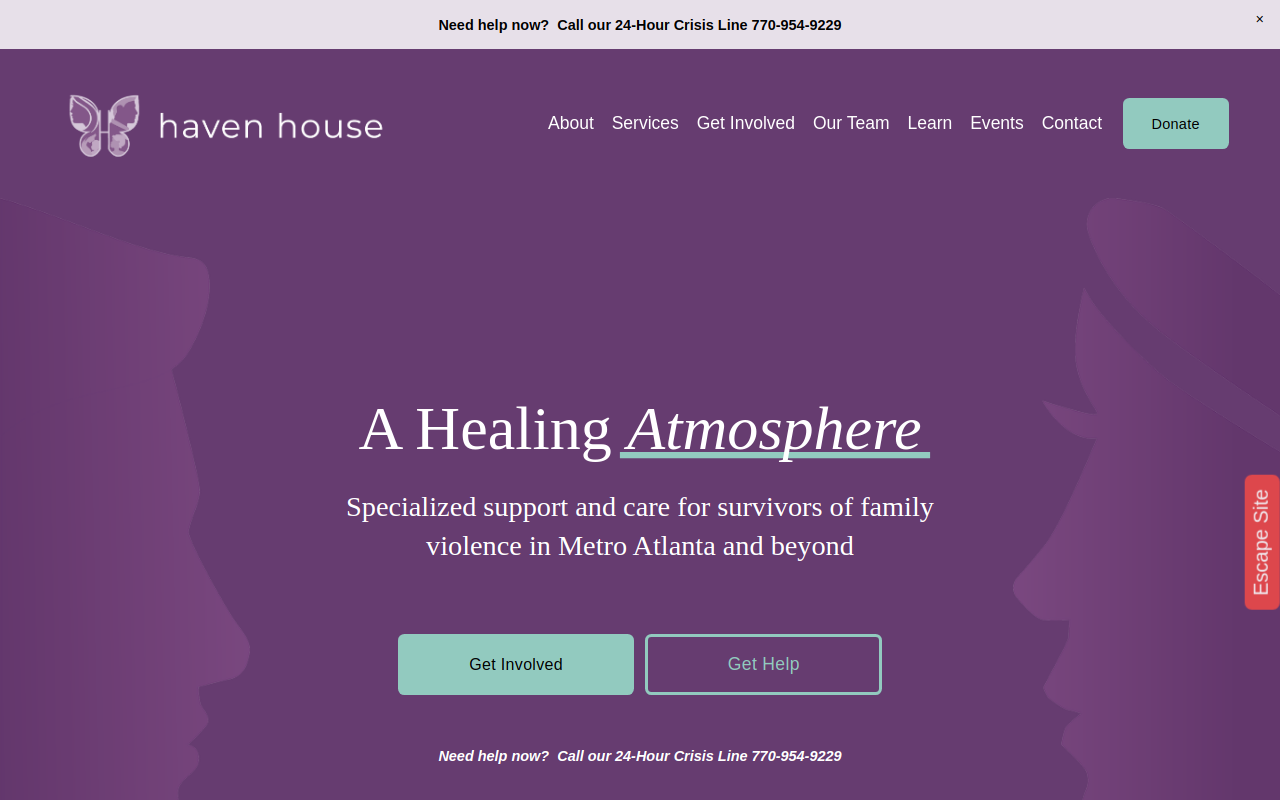 Blessings Thrift Store website preview