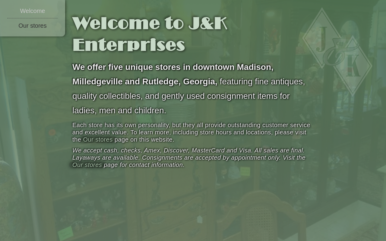 Junque Korner website preview