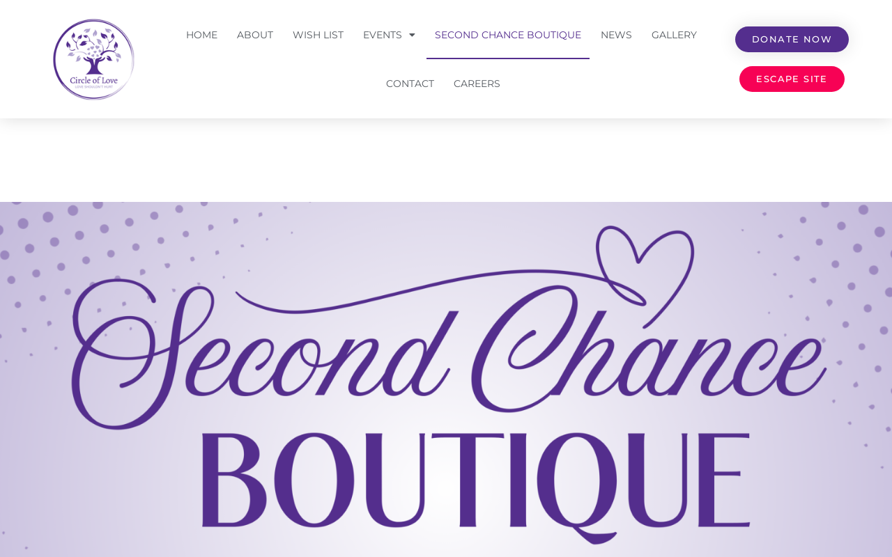 Second Chance Boutique website preview