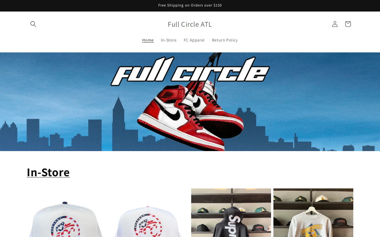 Full Circle ATL website preview