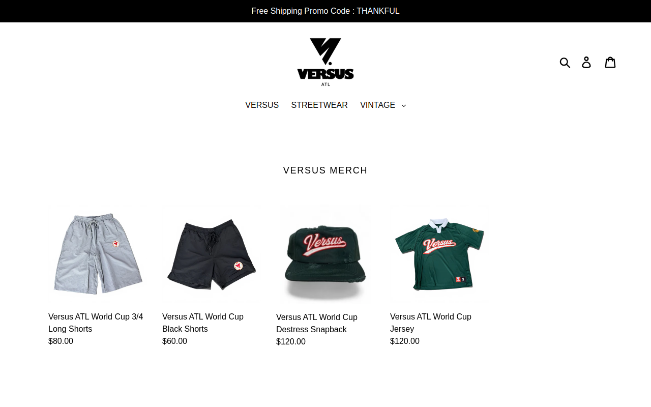 Versus ATL website preview