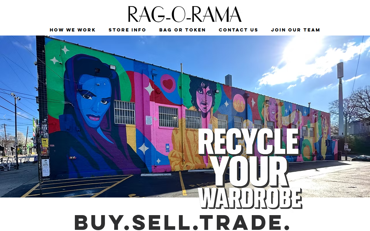 Rag-O-Rama website preview