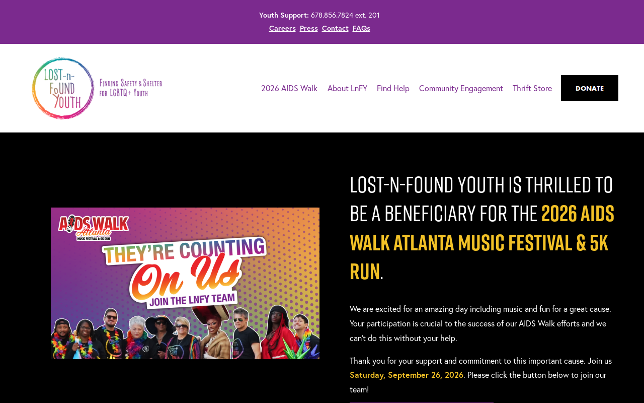 Lost-N-Found Youth- Thrift Store website preview