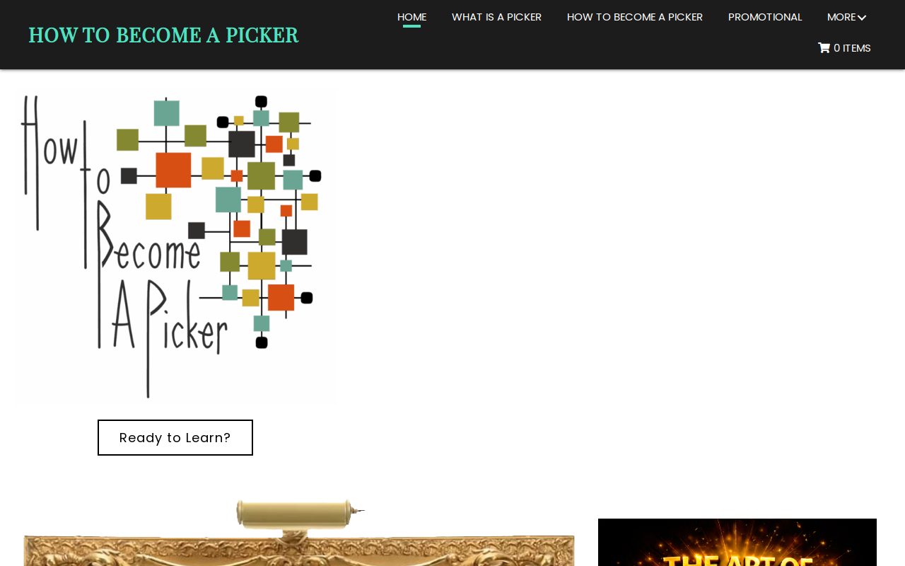 How To Become A Picker website preview