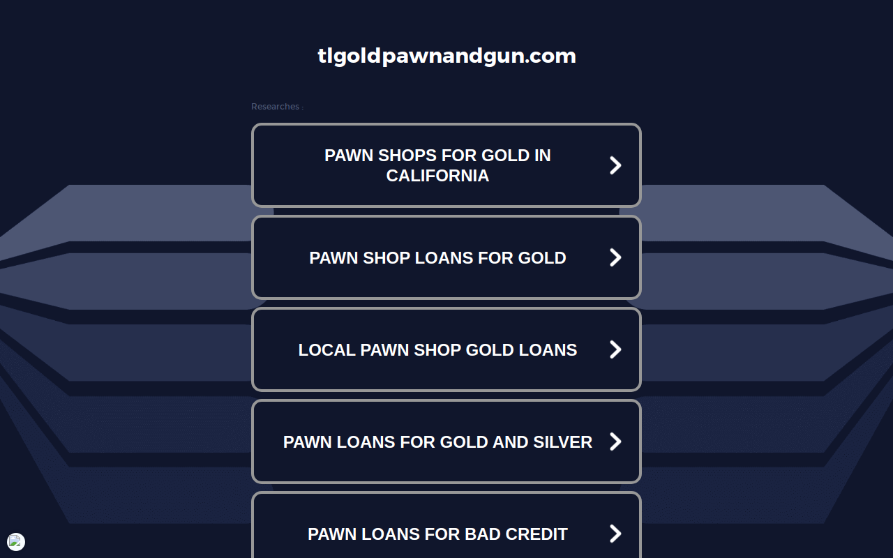 TL Gold Pawn & Gun website preview