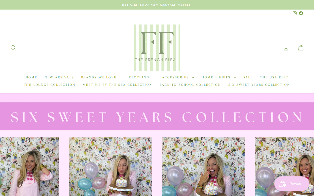 The French Flea of Lyons website preview