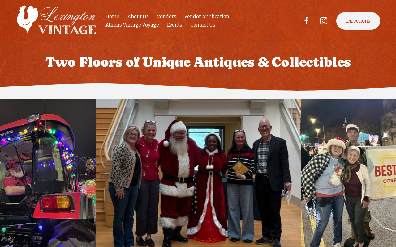 Lexington Vintage website preview