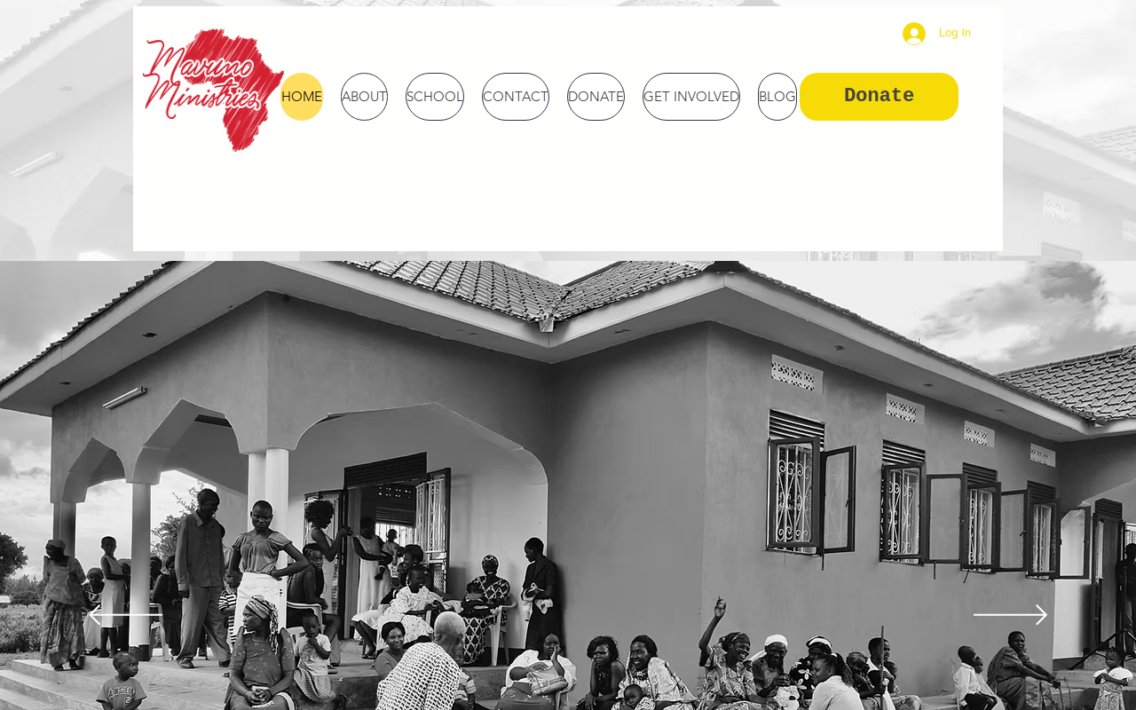 Mavuno Ministries website preview