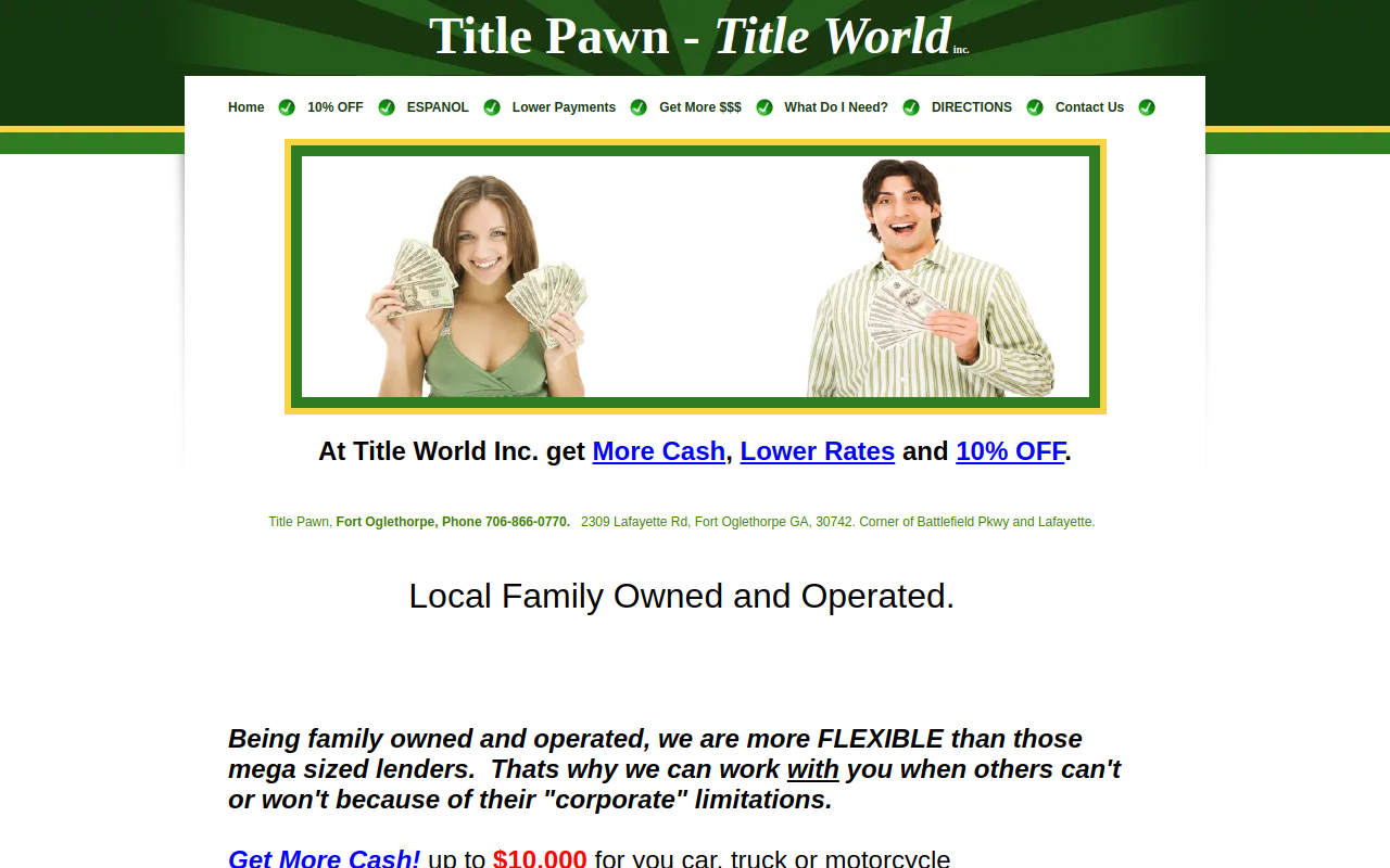 Title World website preview