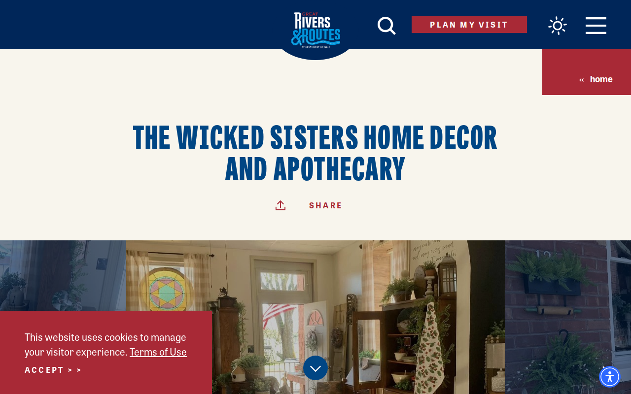 The Wicked Sisters website preview