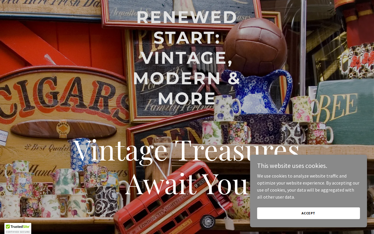 Renewed Start: Vintage, Modern & More website preview