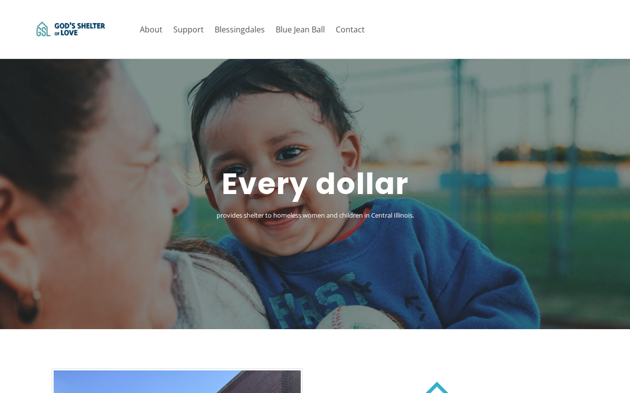 Blessingdales Thrift Shop website preview