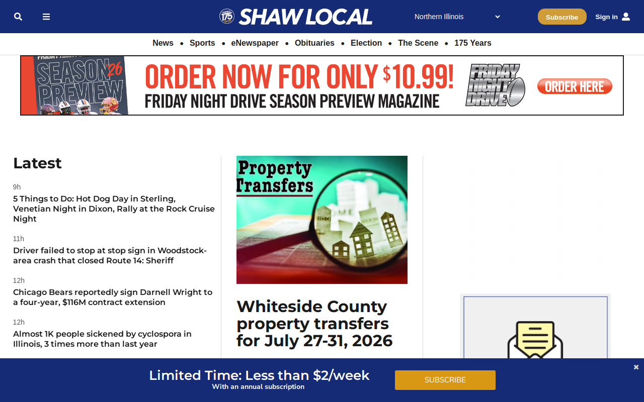 Sauk Valley Pawn Loans website preview