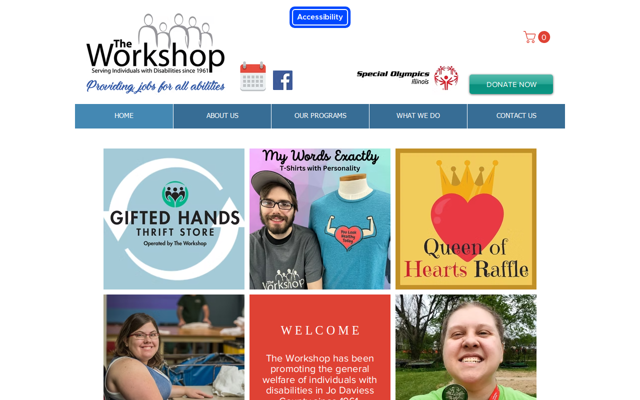 Gifted Hands Thrift Store website preview