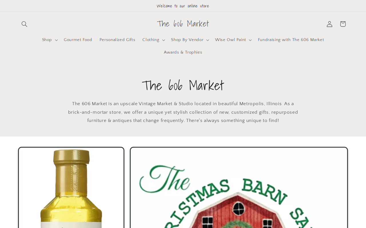 The 606 Market website preview