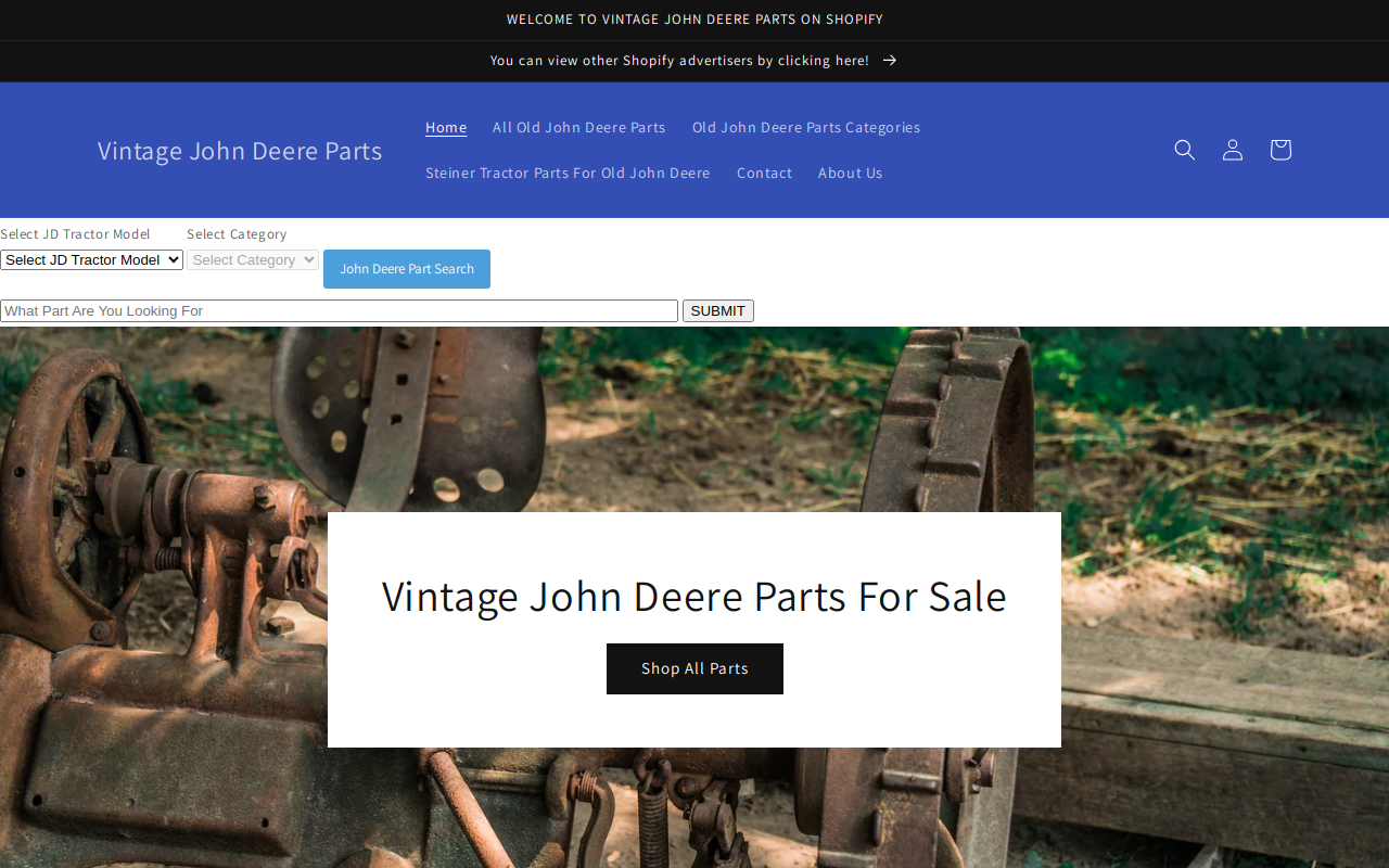 Countryside Tractor website preview