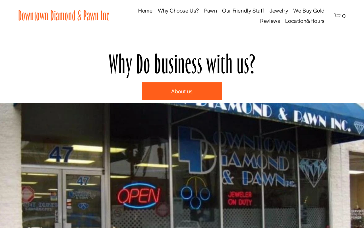 Downtown Diamond and Pawn website preview