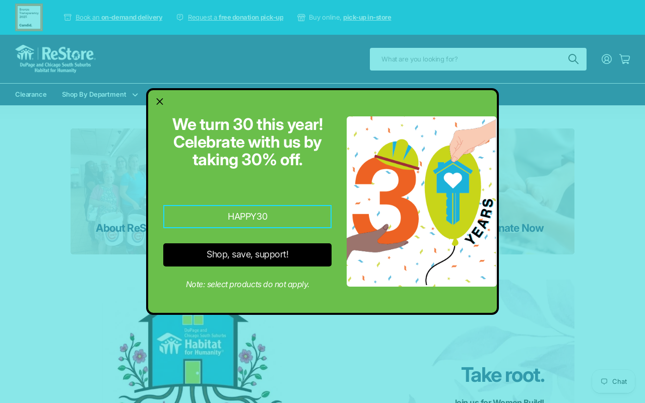 Naperville ReStore website preview