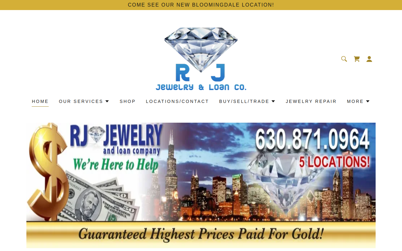 R J Jewelry & Loan Co website preview
