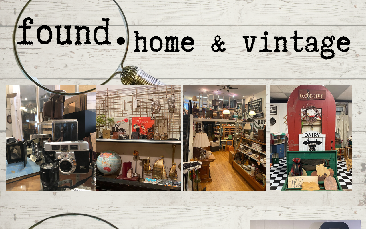 Found Home and Vintage website preview