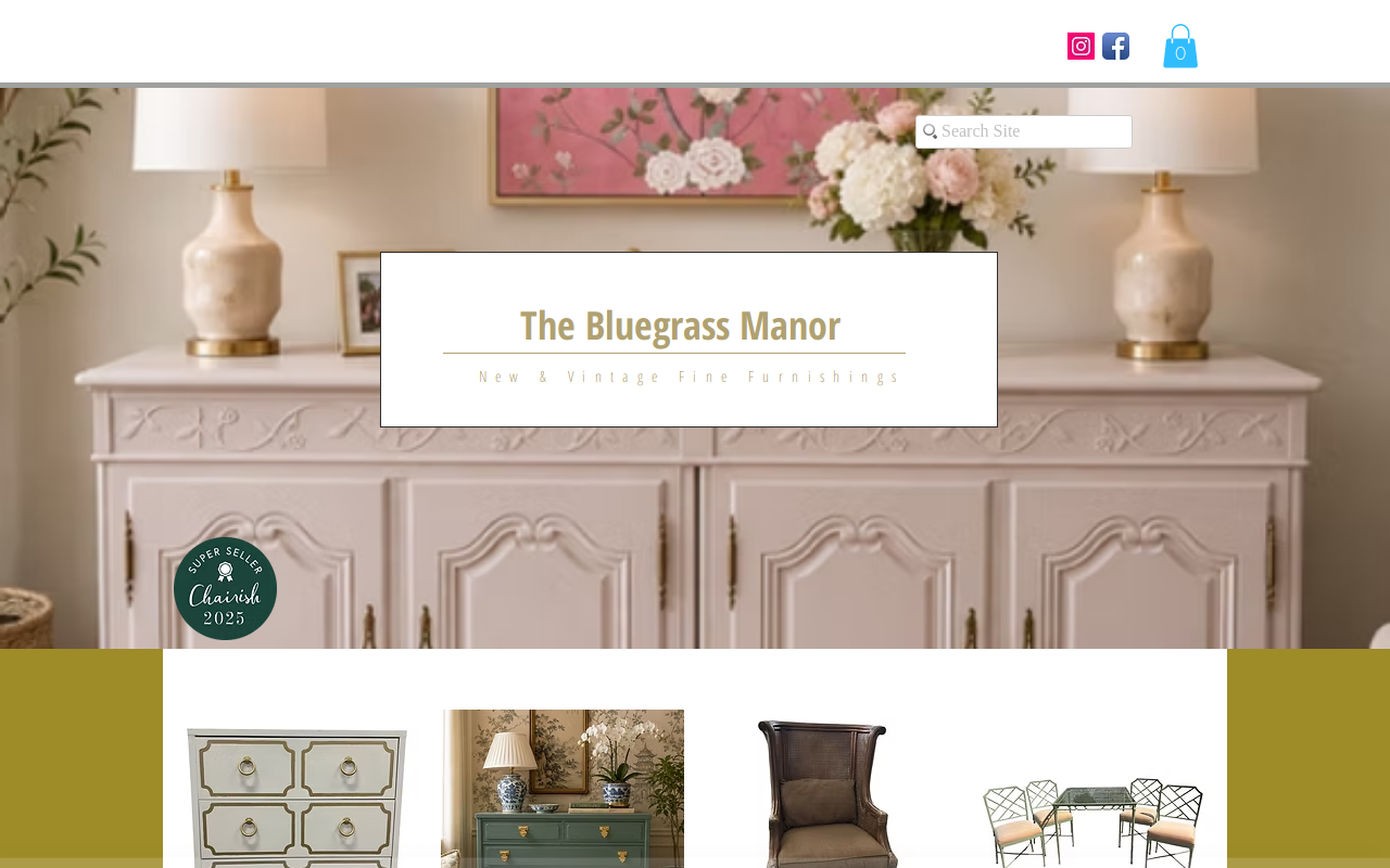 The Bluegrass Manor website preview