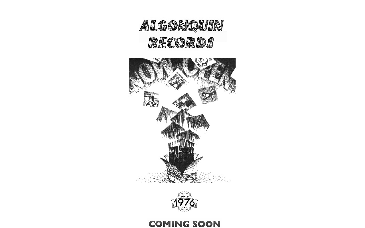 Algonquin Records website preview