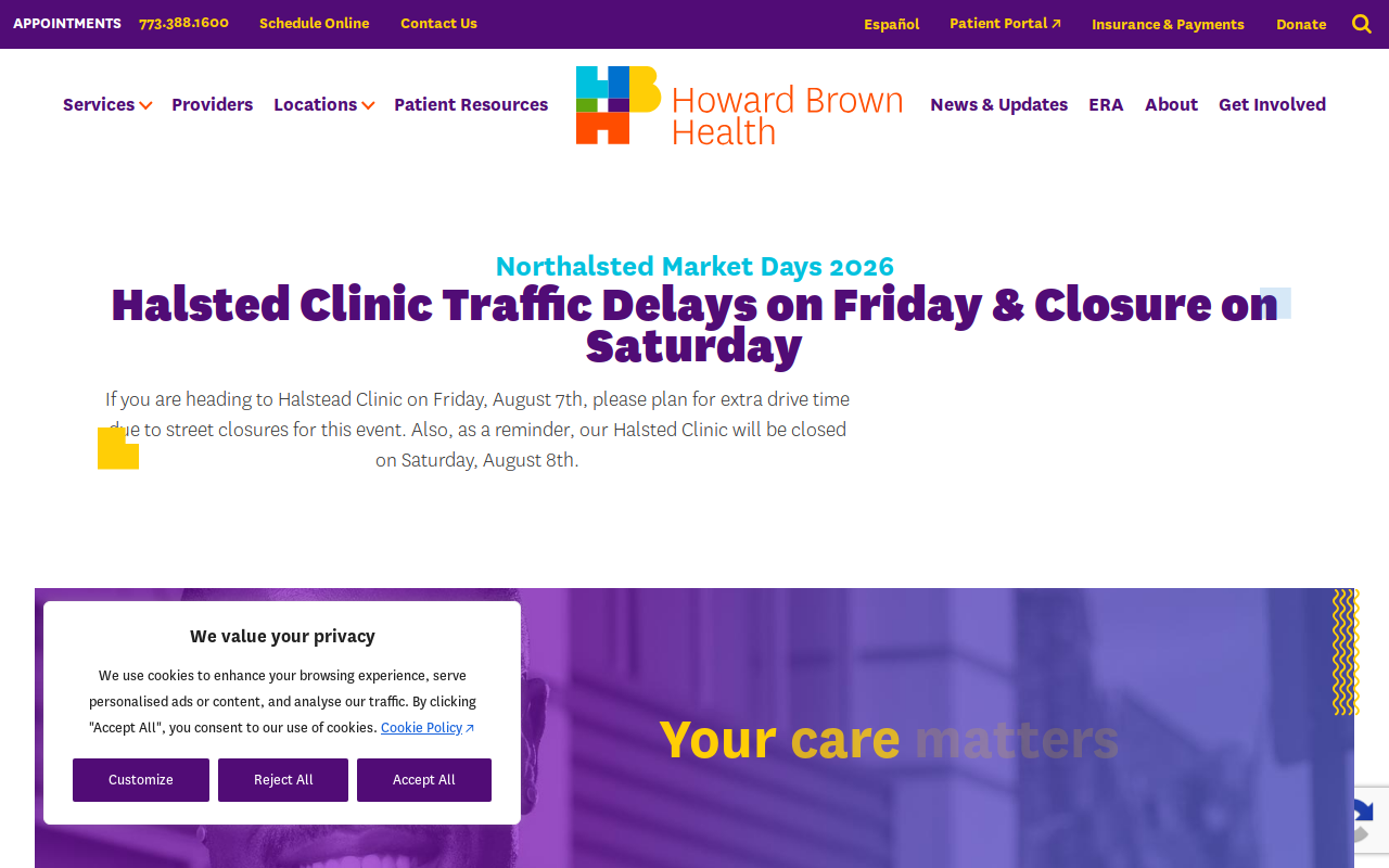 The Brown Elephant - Oak Park website preview
