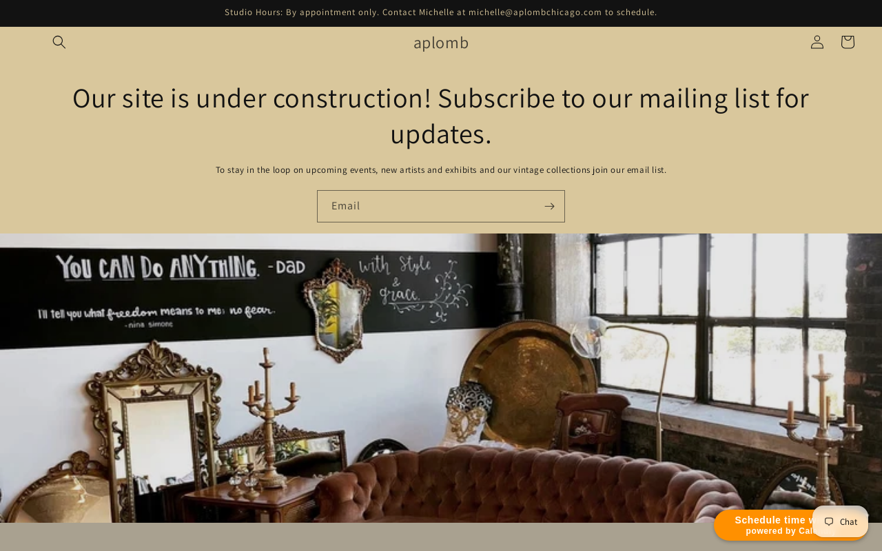 aplomb creative salon website preview