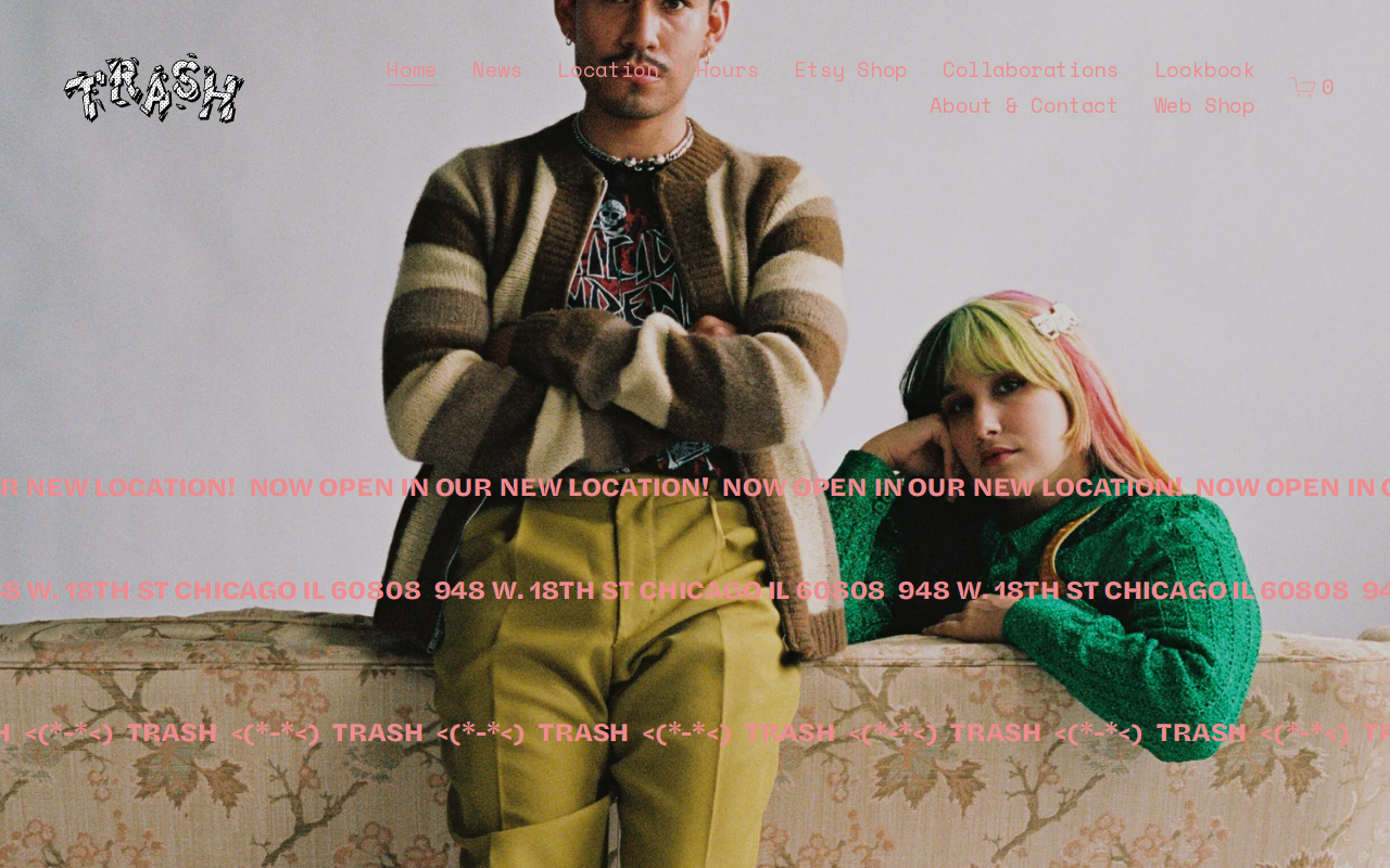 Trash website preview