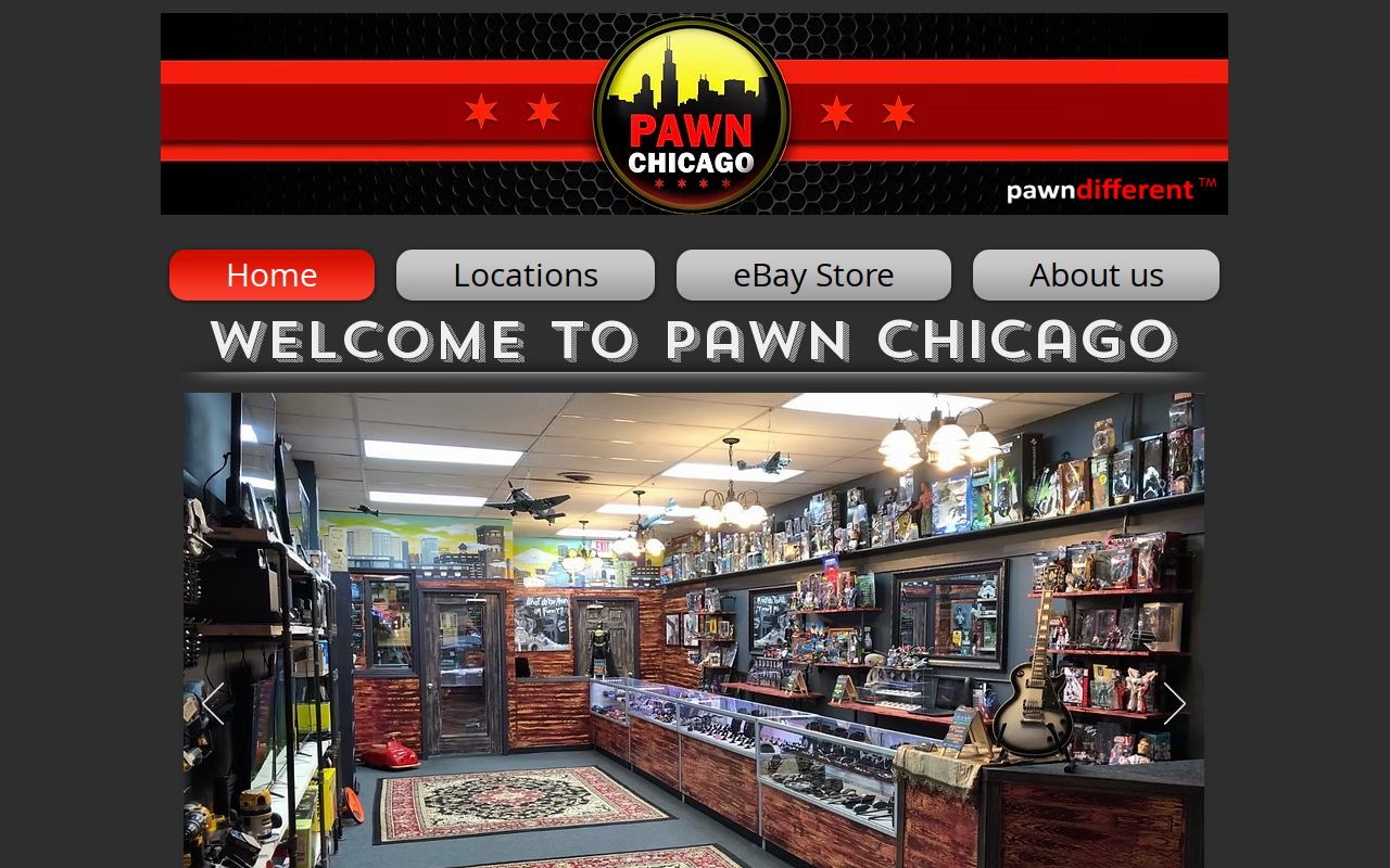 Pawn Chicago website preview