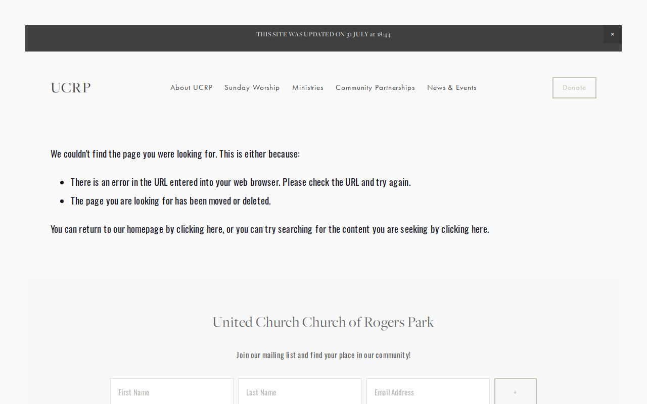 New To You Thrift Shop website preview