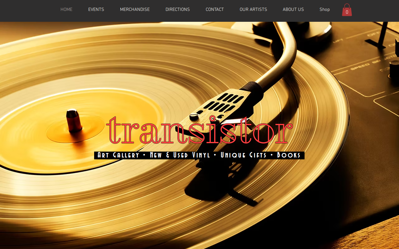 Transistor Chicago website preview