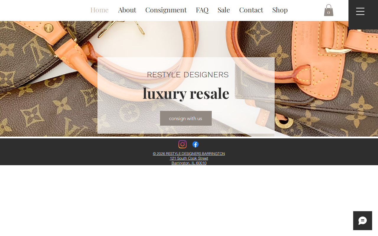 ReStyle Designers of Barrington website preview